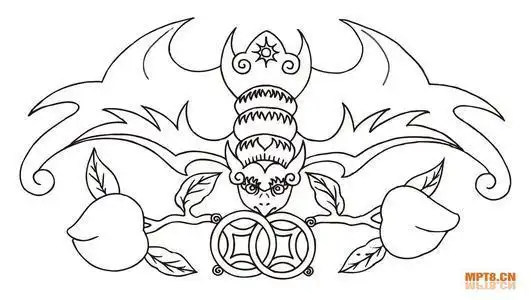 搜索吉祥的图案动物简笔画