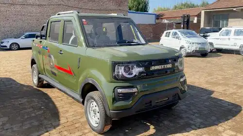 烈马双排大皮卡,军绿色车身,越野王中王4×4