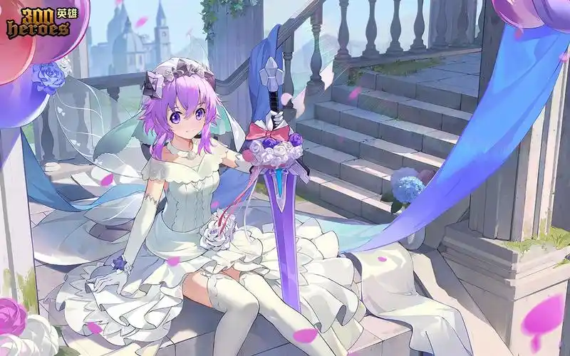 【300英雄新皮肤】涅普顿-花嫁,模型不错手感也还行,就是语音为什么不