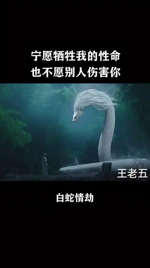 宁愿牺牲我的性命也不愿别人伤害你白蛇情劫