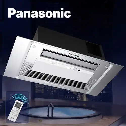 松下浴霸集成吊顶五合一多功能取暖换气照明卫生间嵌入式风暖浴霸