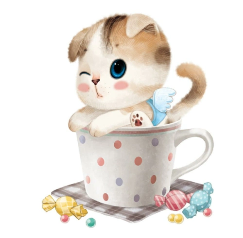 卡通小猫咪的图片