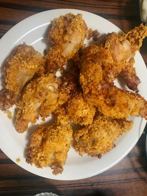 solax做的香艳蒜香炸鸡翅根空气炸锅版