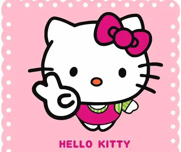 超萌的kitty猫简笔画来啦～小朋友一起学习下怎么画吧!