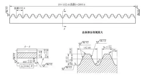 大模数,高精度的齿条制造工艺,这个不简单_加工