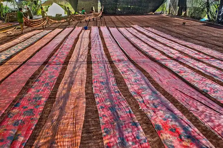 泥染手工染布非遗香云纱
