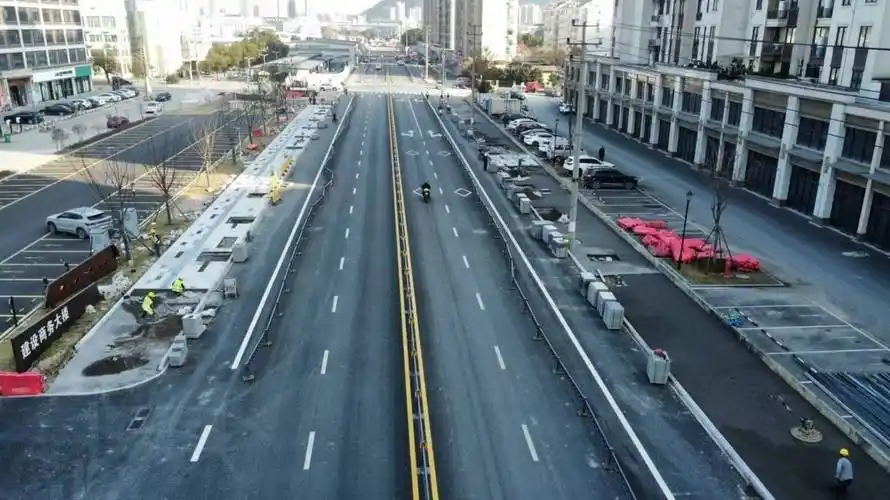 台州路桥区桐屿街道:旧路焕新颜,铺就美丽城镇"幸福路"_大道_改造