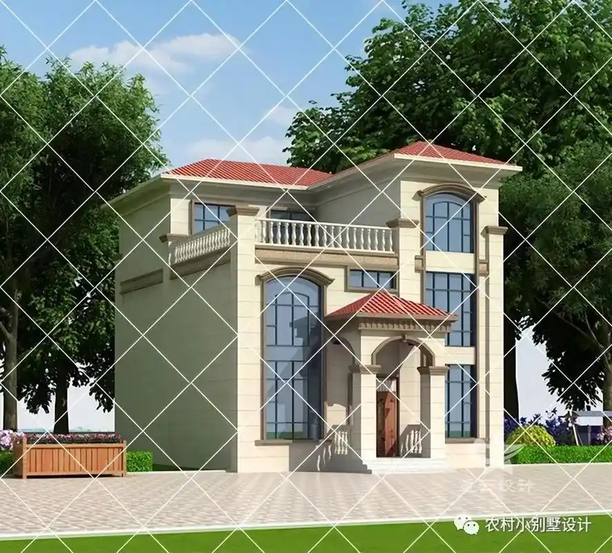 农村建房最爱二层半,实用户型首选这25款二层半别墅!