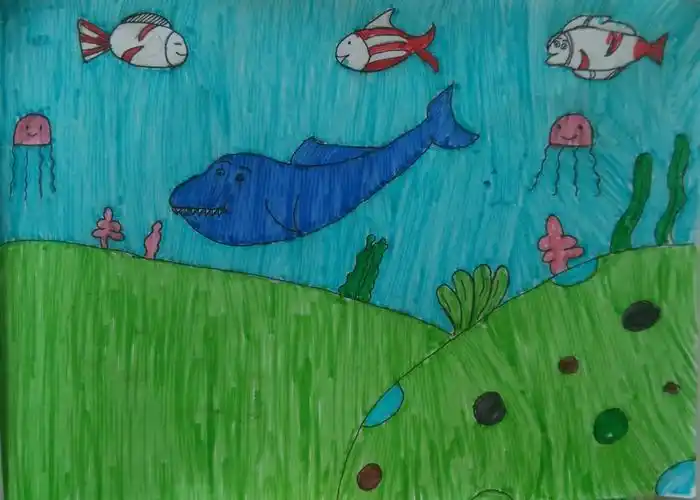 五年级部分美术作品展示