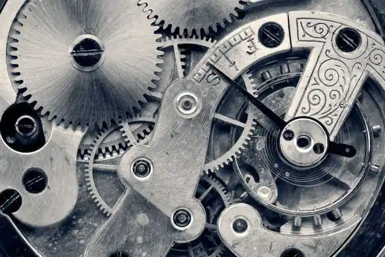 手表齿轮的内置