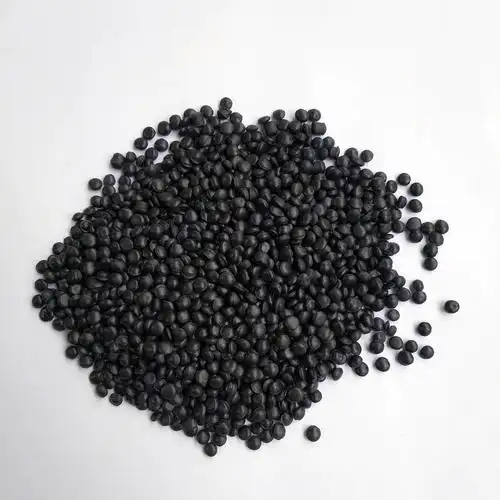 黑色hips颗粒475抽粒料聚苯乙烯改苯料塑胶塑料原料再生料