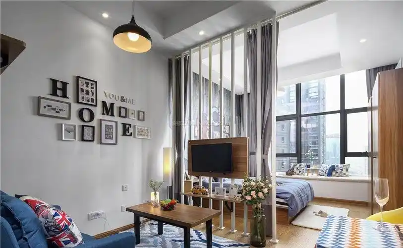 小户型大卧室隔断效果图