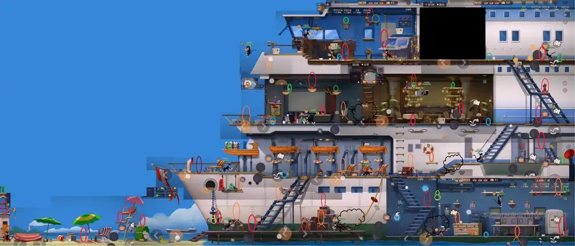 【攻略】猫和老鼠完整版地图系列(夏日游轮篇)
