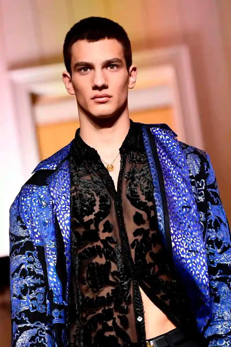 [25](外代二线)米兰男装时装周——范思哲品牌时装秀