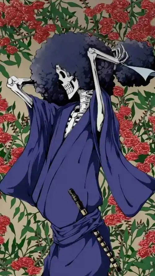 海贼王壁纸灵魂之王布鲁克