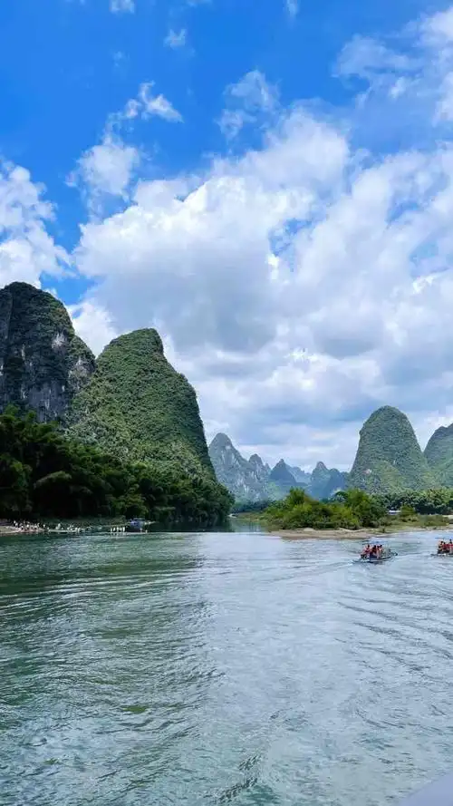 桂林漓江风景名胜区-"这是一个需要自己无限想象力的地方 因为从.