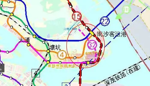 之前流传的图片是叫ns1有轨,最新的规划图把ns1调整为31号线地铁