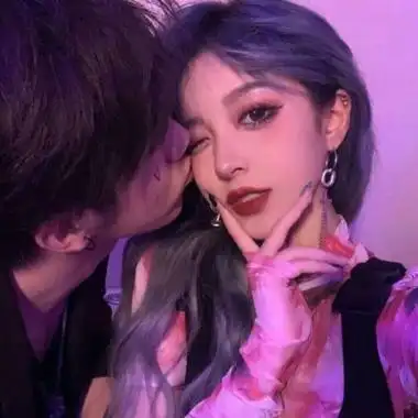 时尚情侣头像真人双人高清图片