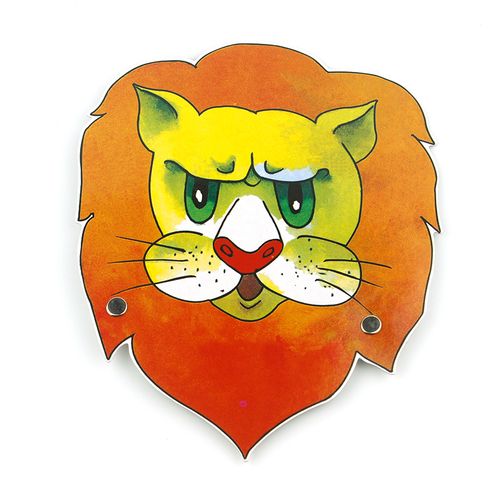 幼儿园教学用品儿童舞台表演卡通道具游戏角色扮演动物头饰狮子王