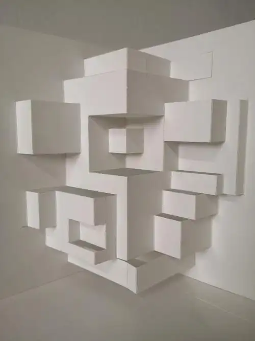 混沌建筑形态构成基础----从二维空间到二维半空间形成过程.