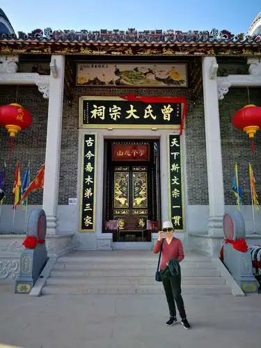 耗资1350w新建的曾氏宗祠,富丽堂皇.