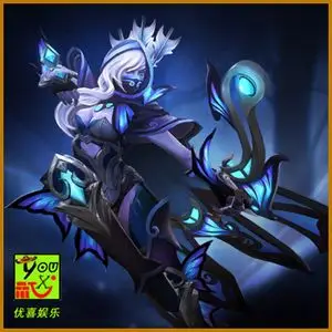 dota2/卓尔游侠/黑暗游侠/蝶翼之箭外装/小黑套装/dr皮肤/蝴蝶套