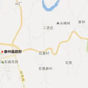 来宾市象州县地理地图