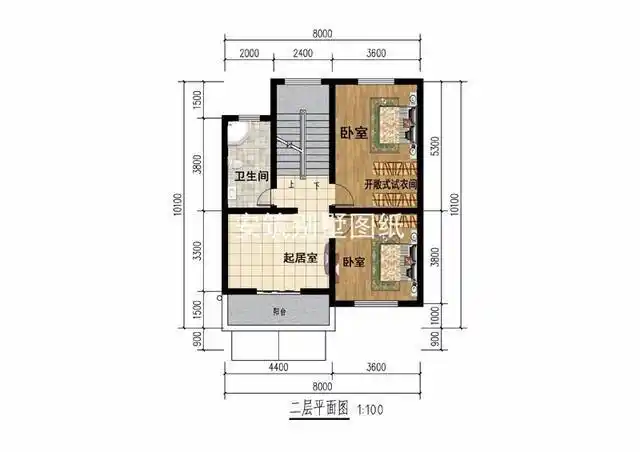 8*10米农村自建房子户型图,在农村这样设计比较适合_盖房知识_图纸之