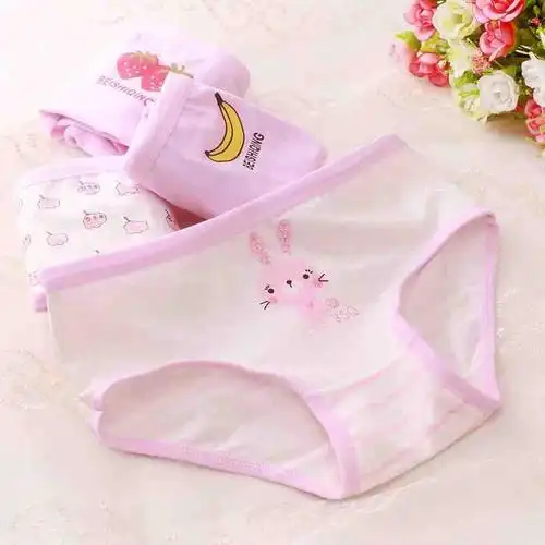 内裤儿童小学生宝宝裤头女童女孩子三角纯棉11岁内裤