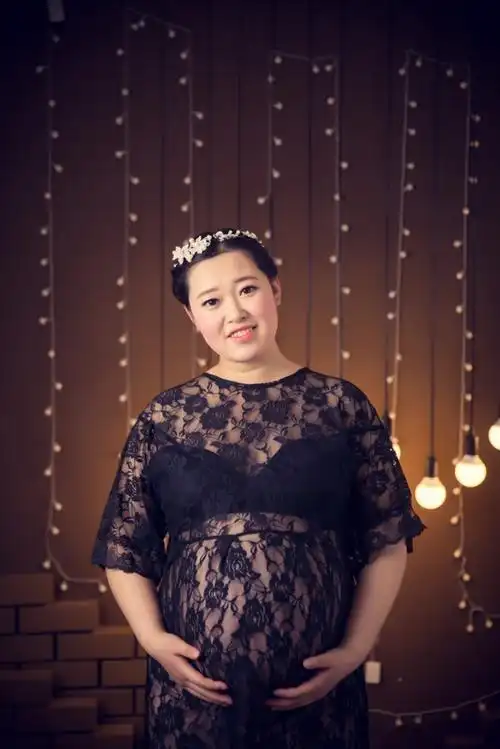 不想终生留遗憾,托着38周大肚子172斤的身子拍了孕妇照