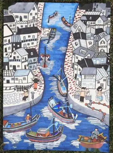 美丽宁波中小学生现场绘画挑战赛举行