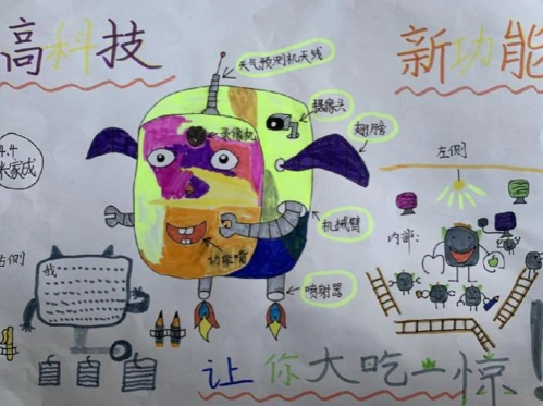 多功能书包烟台中小学生习作园地