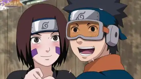 带土带束鲜花去和琳表白,不料琳竟在庆祝卡卡西晋升上忍!