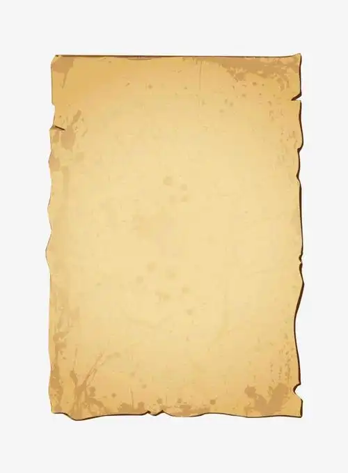 文艺复古牛皮信纸便签免抠素材免费下载_觅元素51yuansu.com