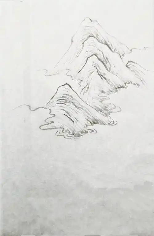 山水画技法米点皴画法