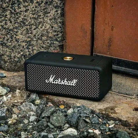marshall马歇尔emberton音箱便携式无线蓝牙家用户外防水小音响黑色
