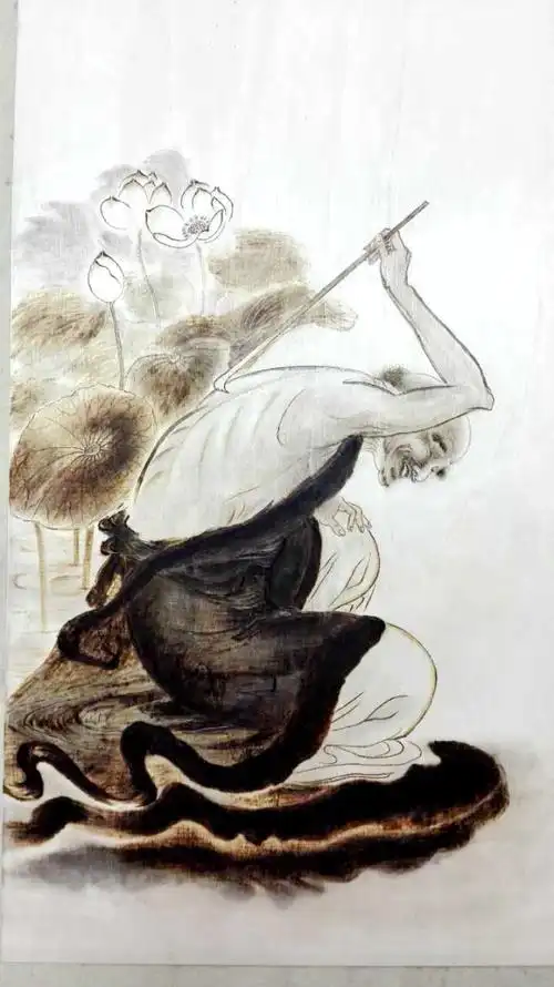 非遗传承燃烧的艺术不朽的烙画雕庄街道采菱社区烙画大师张国良受邀