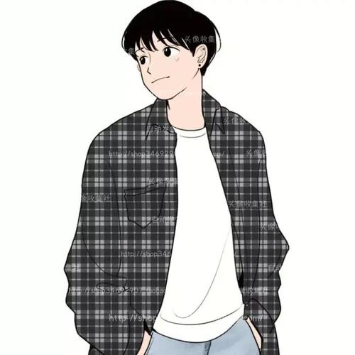 情侣头像 卡通 动漫 手绘 情头 自动发货  头像收集社 小清新卡通