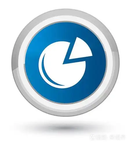 图形图标素数蓝色圆形按钮