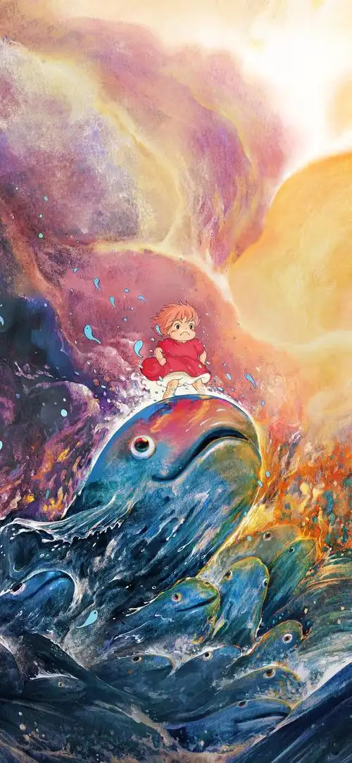 悬崖上的金鱼姬 - 堆糖,美图壁纸兴趣社区