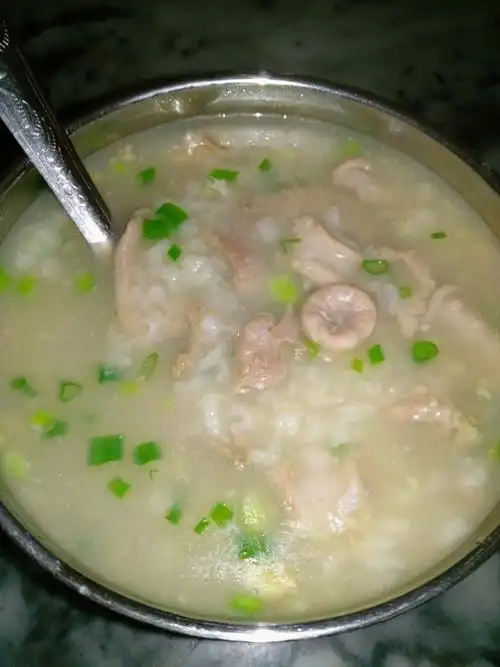 分享作品 早餐2018年1月3日 #早餐2018年1月3日#粉肠～猪干～瘦肉