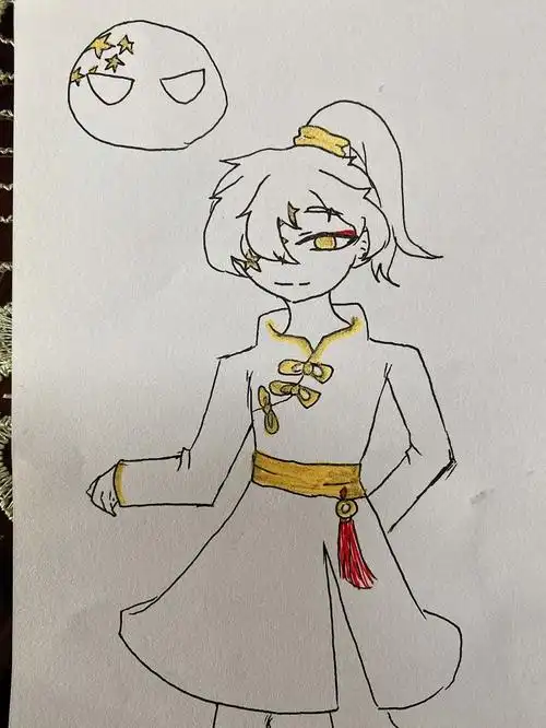 笔记灵感  #波兰球  #中国球 #拟人