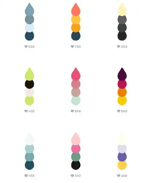 分享一组非常好看的配色方案!