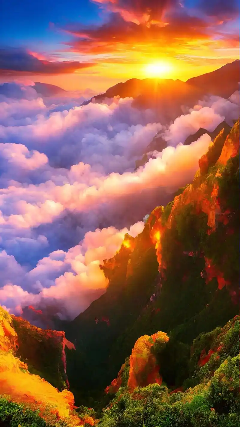 日出东方红似火,霞光万丈耀九州.  #日出  #心之所向   - 抖音