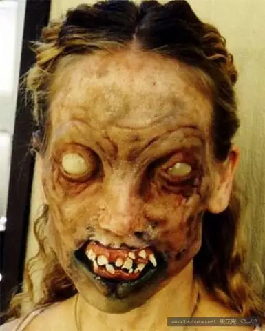 流血的眼图片,吓人用的?