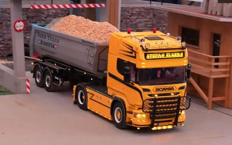 rc遥控斯堪尼亚man半挂卡车模拟运输