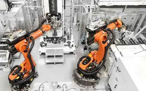 精密机芯机器人自动装配线