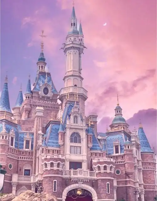 迪士尼城堡少女心壁纸