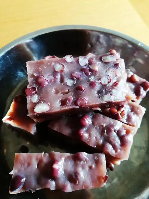 三脚猫做的清香红豆糕