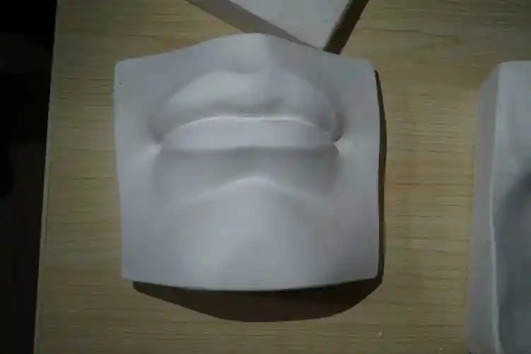 美术教学用品教具画材石膏五官耳鼻眼口套装石膏像